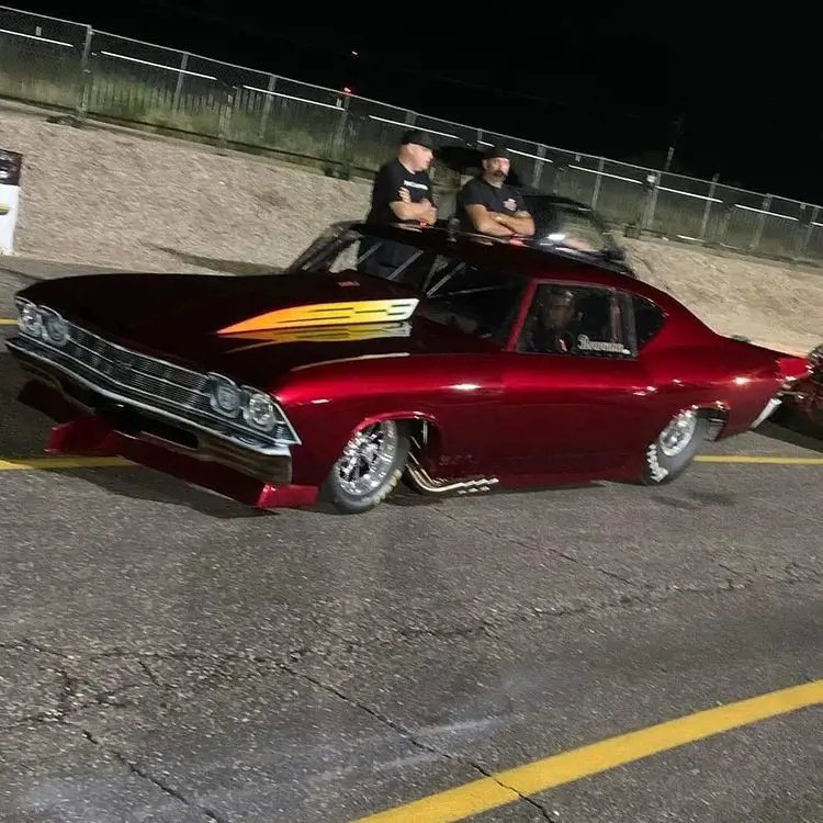 The 2019 Street Car Super Nationals were held in Las Vegas, and Mike's Chevelle ended up winning first place.