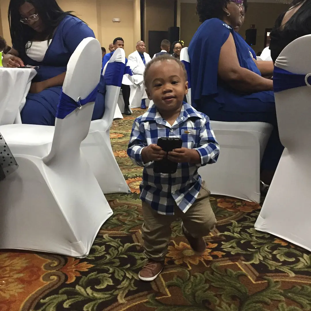 Bryson enjoyed his time with his family at the reunion program in 2018.