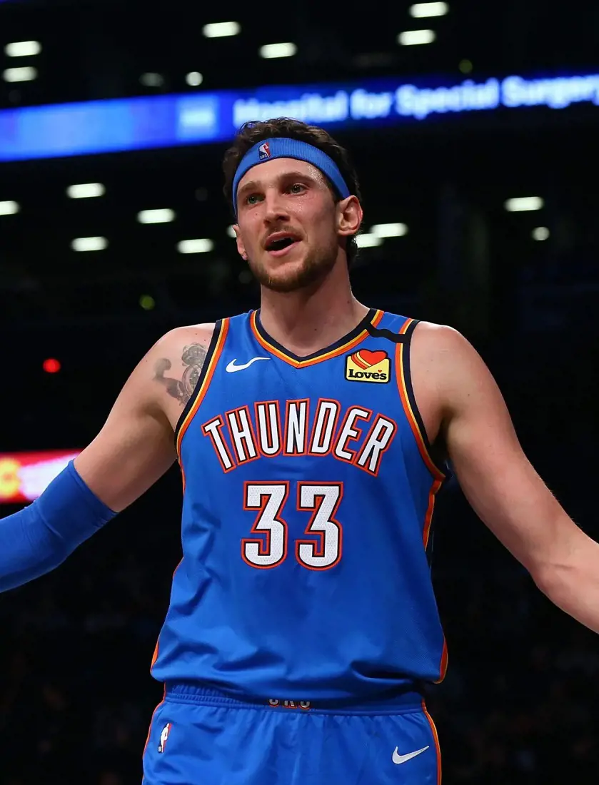The Thunder traded Mike Muscala to Boston in 2023