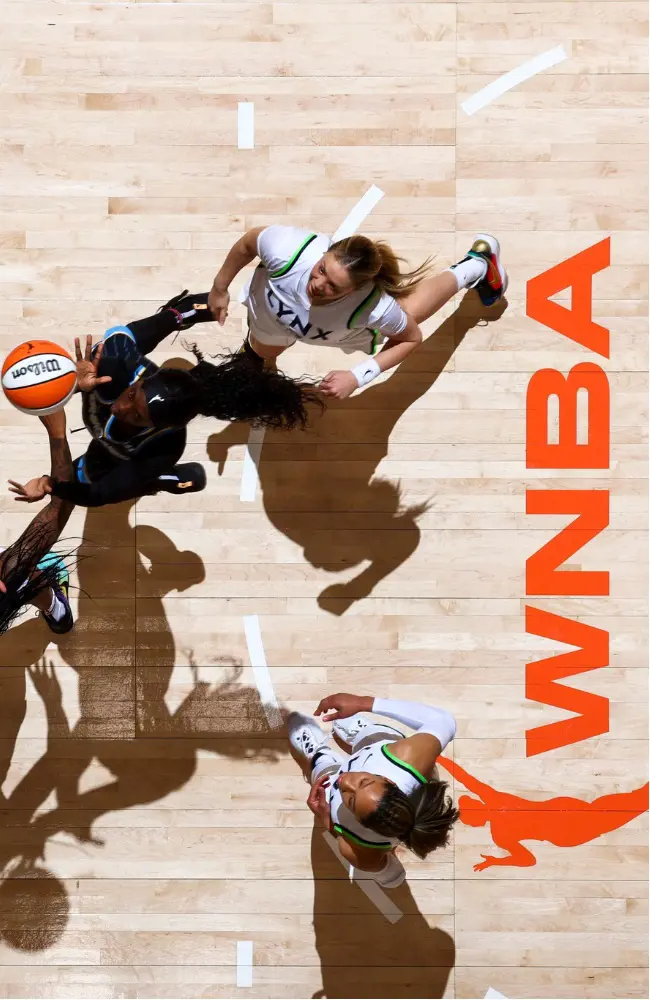 WNBA is composed of 12 teams, all based in the United States.