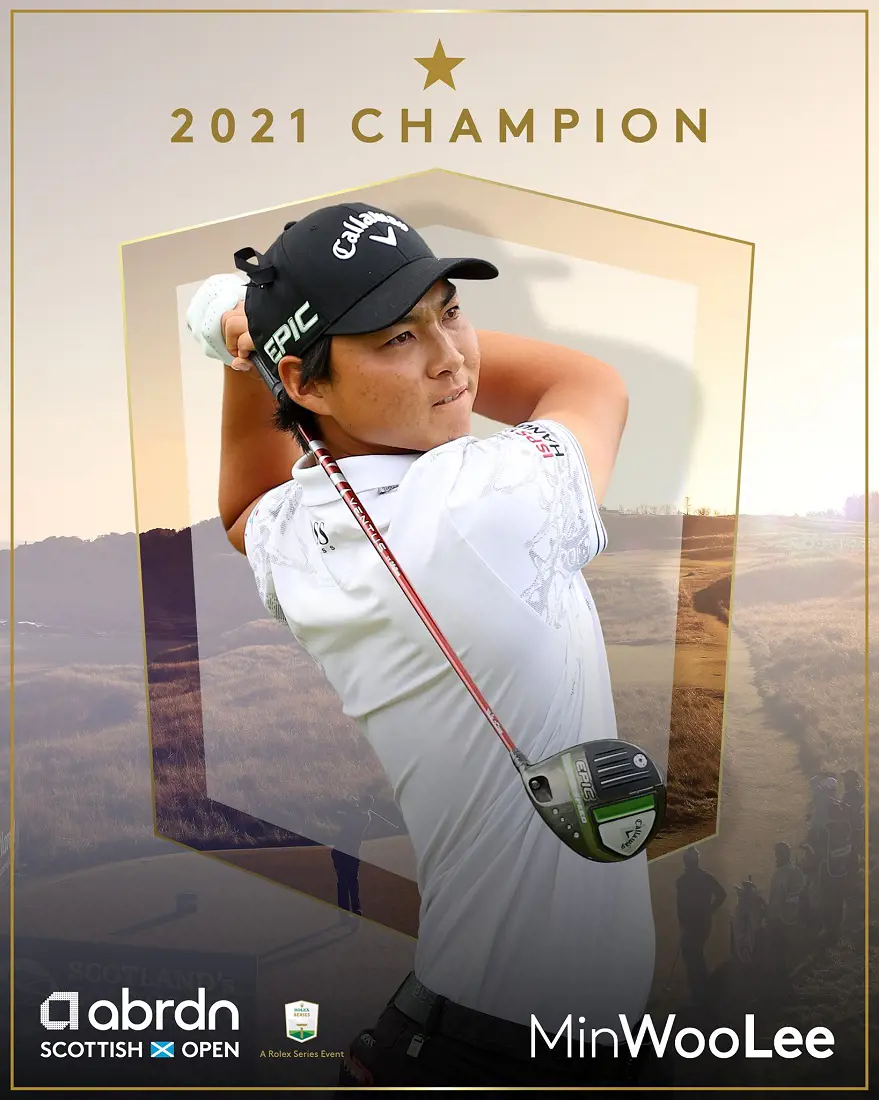Min Woo Lee won his second DP World Tour in 2021