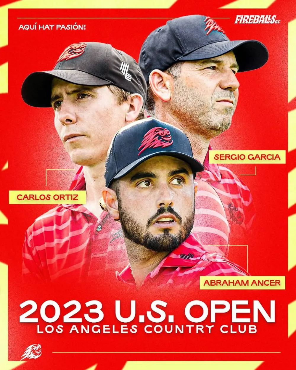 Three members of the Fireballs GC have qualified for the U.S. Open 