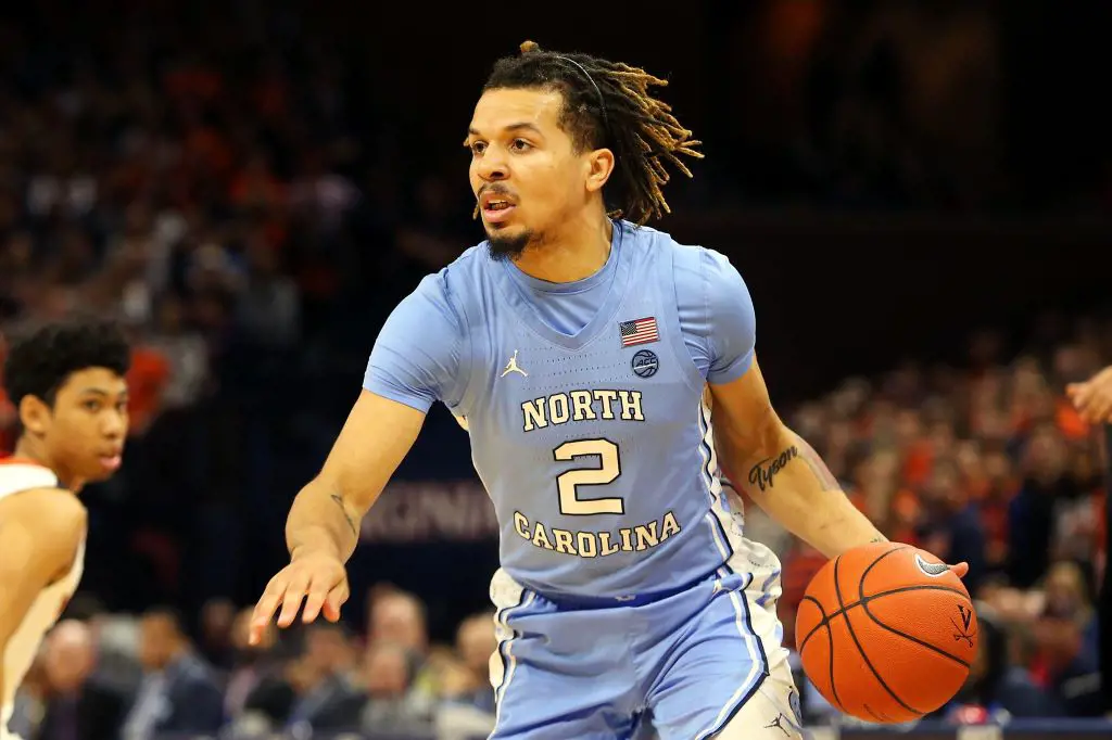 Cole Anthony playing for North Carolina was drafted in 2020 and has not left the club since his draft pickup by the club