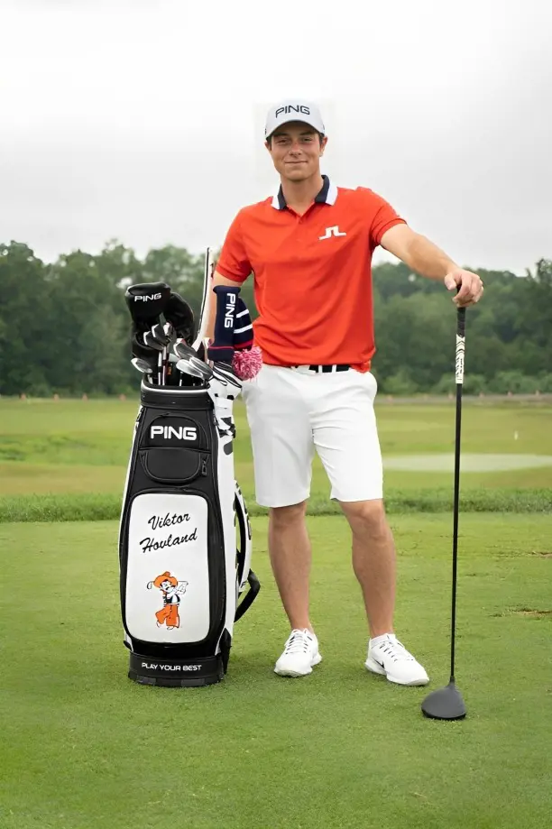 PING and Viktor Hovland have a multi-year deal and has most of his equipment are of the same brand
