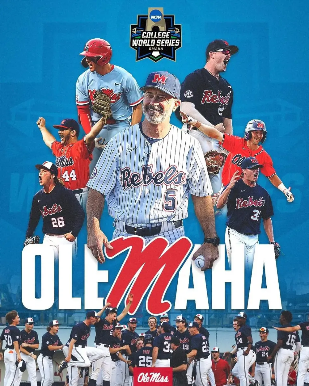 The University of Mississippi defeated Oklahoma in straight games to be crowned Champions.