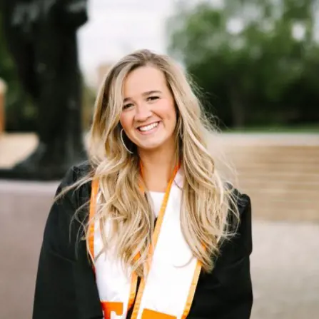 Maggie Whitener captured during her graduation from the University of Tennessee in 2021.