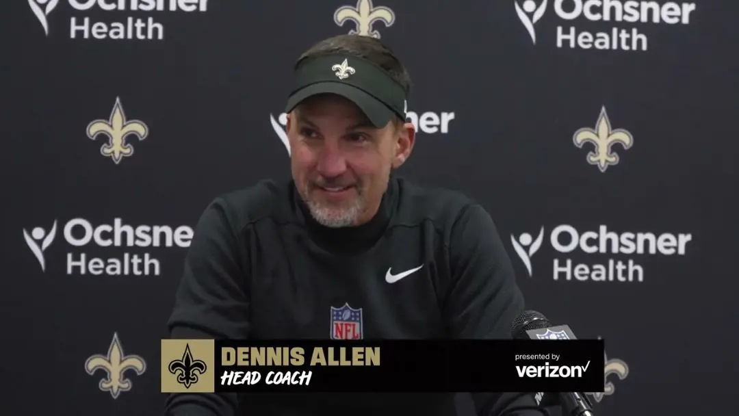 Dennis Allen, Orleans coach, he has received some criticism after taking over the position of head coach