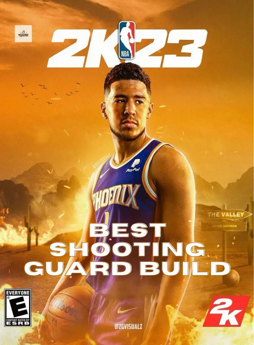 Devin Booker is the highest rated SG in 2k23