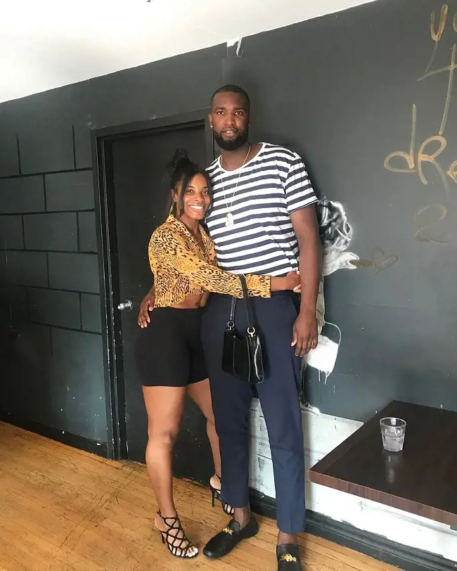 China and her husband at &Company Resto Bar in July 2019.