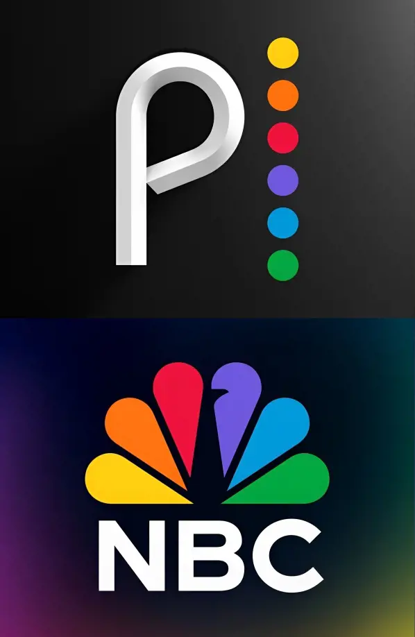 Peacock, online streaming is named after the NBC logo. 