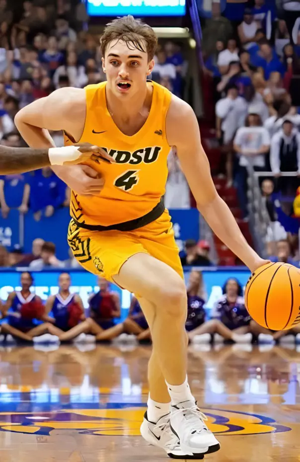 Grant was named North Dakota Mr. Basketball as a senior.
