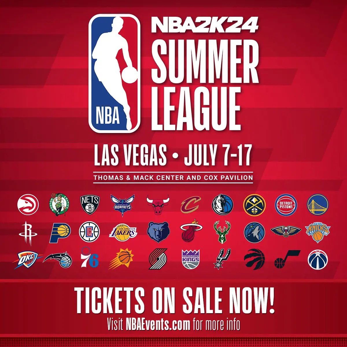 NBA 2K24 Summer League Vegas will feature 30 franchises