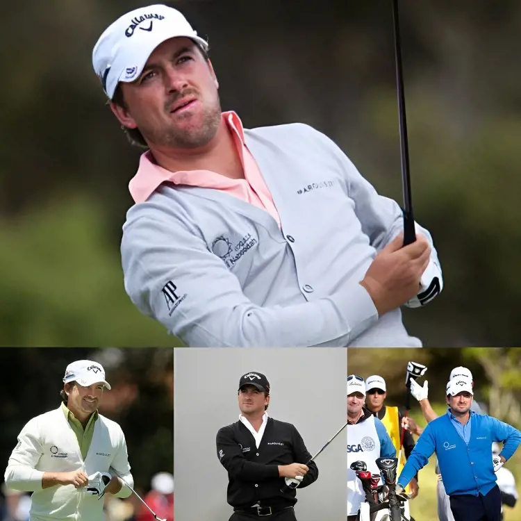 Graeme McDowell loves his cardigans while he is on the greens