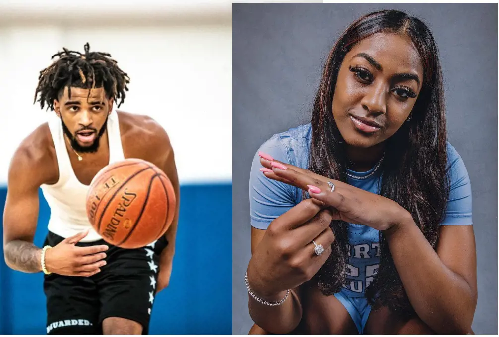 Rj and Deja met after committing to UNC in 2019