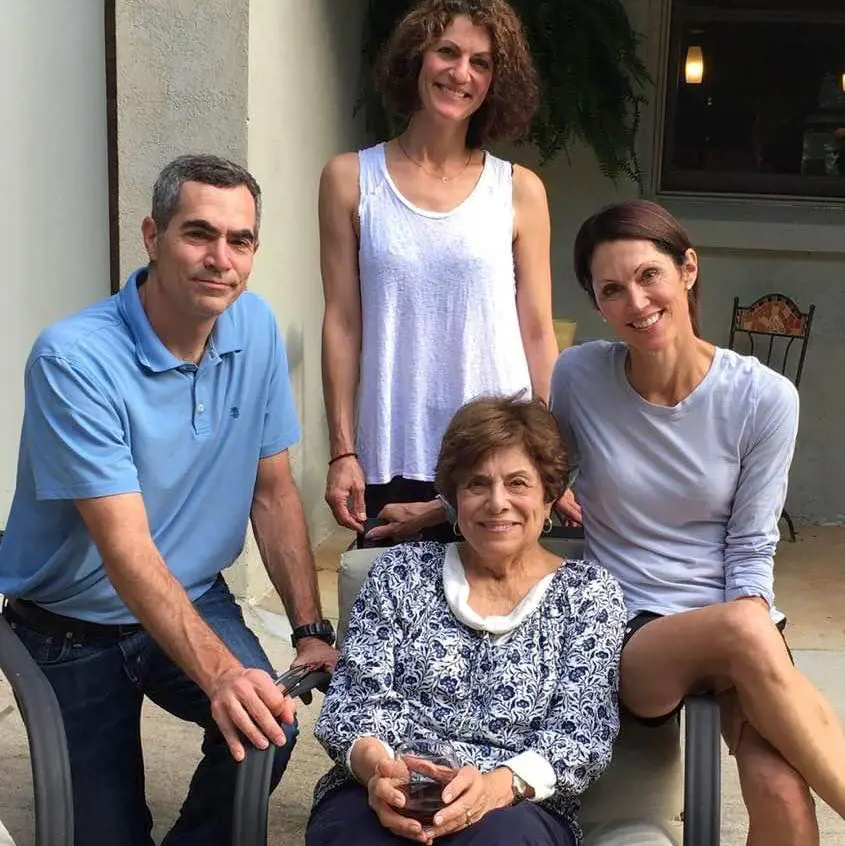 Wendy with Chris (left), Marta (top) with Barbara (middle) in September 2022.