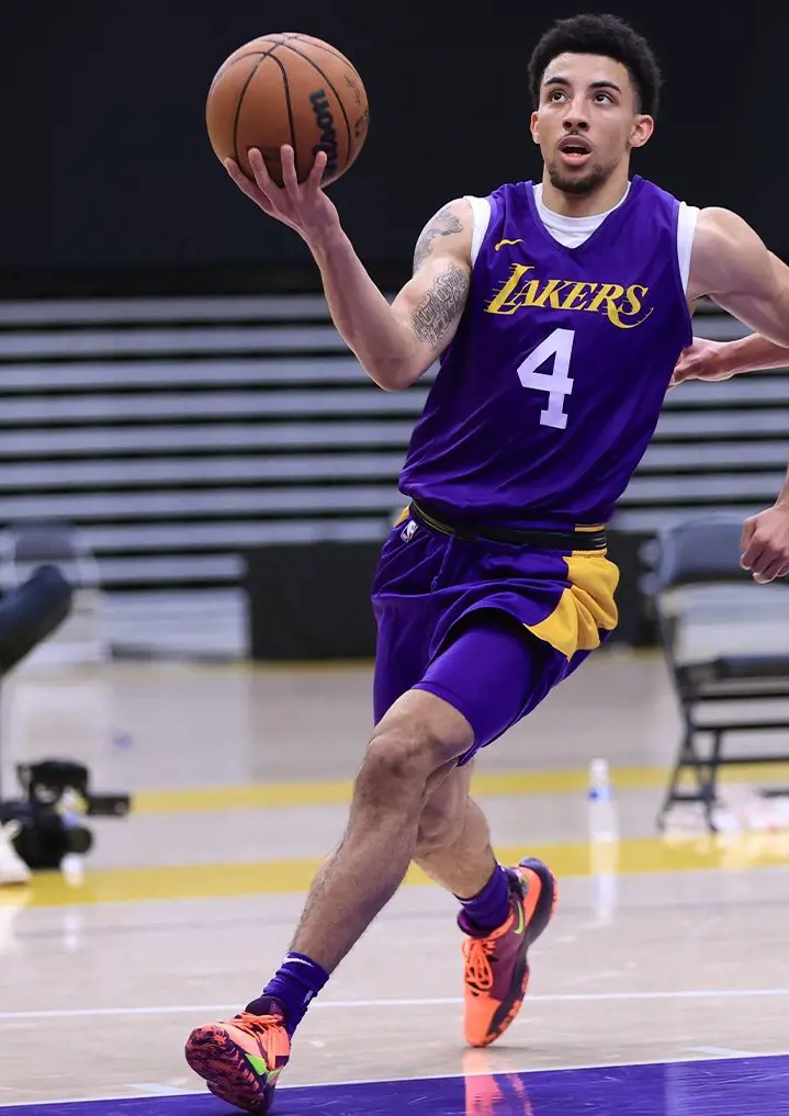 Scotty Pippen Jr plays for the South Bay Lakers in G League