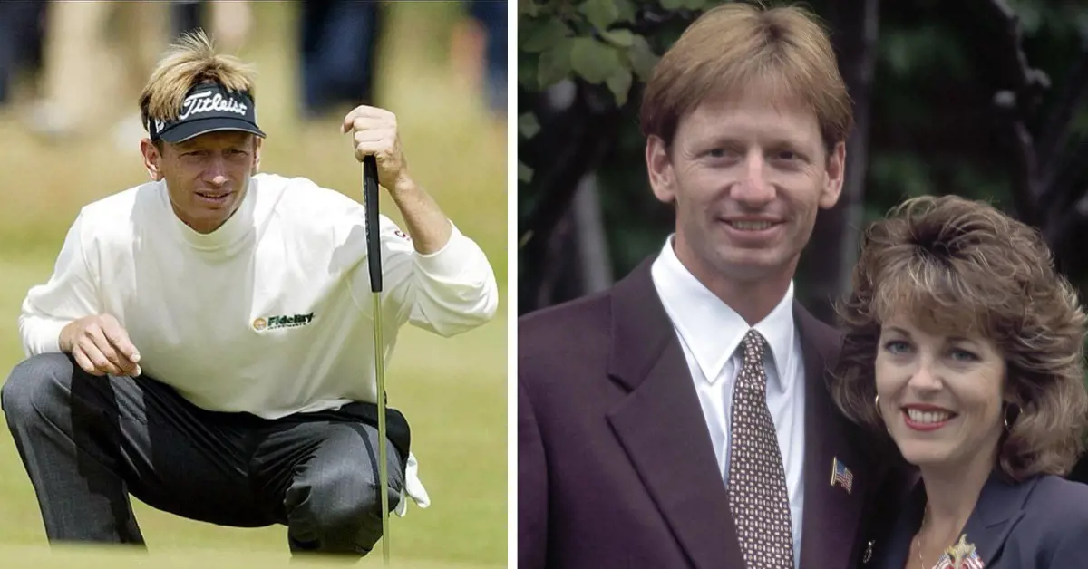 Brad and Bonnie (right photo) at the 1995 Ryder Cup held at the Oak Hill Country Club in New York.