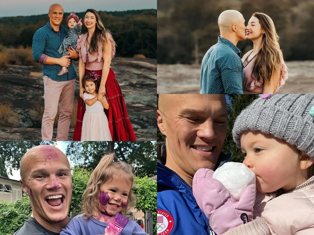 Coy and Claire celebrates Valentine's Day with their little ones in February 2022