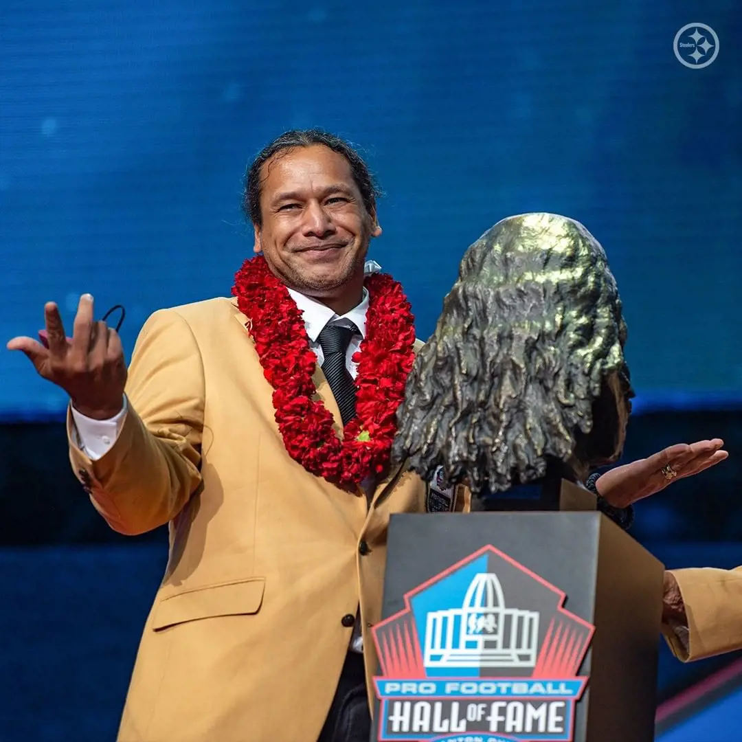Pittsburgh Steelers inductee Troy Polamalu in Hall of fame in 2021
