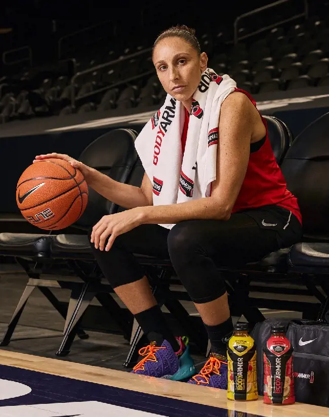 Taurasi is the official brand ambassador of Body Armor.
