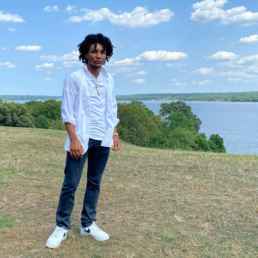 Nigel spending his vacation at George Washington's Mount Vernon on July 25, 2021. 