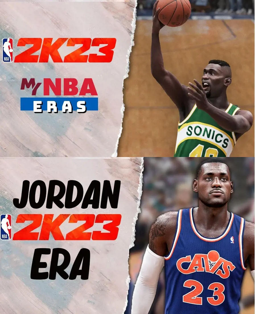 Eras in NBA 2k23