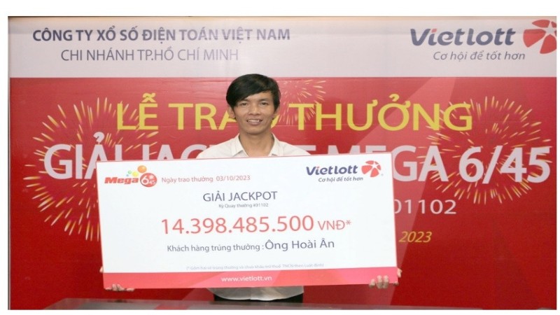 Cách tính giải thưởng Vietlott