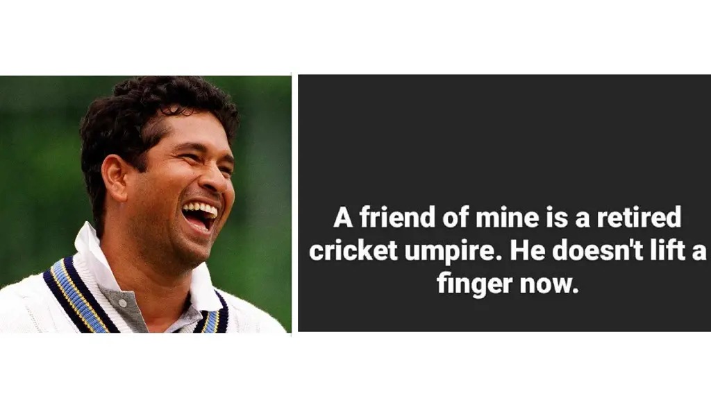 tendulkar laughing cricket